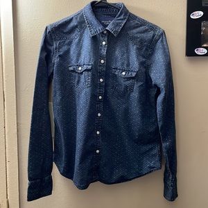 American Eagle Outfitters Jean shirt